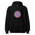 Prime Mandala psychedelic sunflower mandala unisex hoodie | Domani Exchange