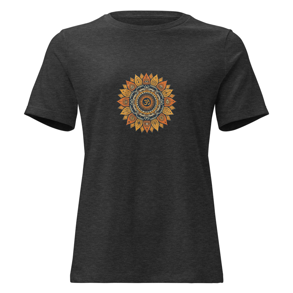 Om Mandala women's tee product shot | Domani Exchange