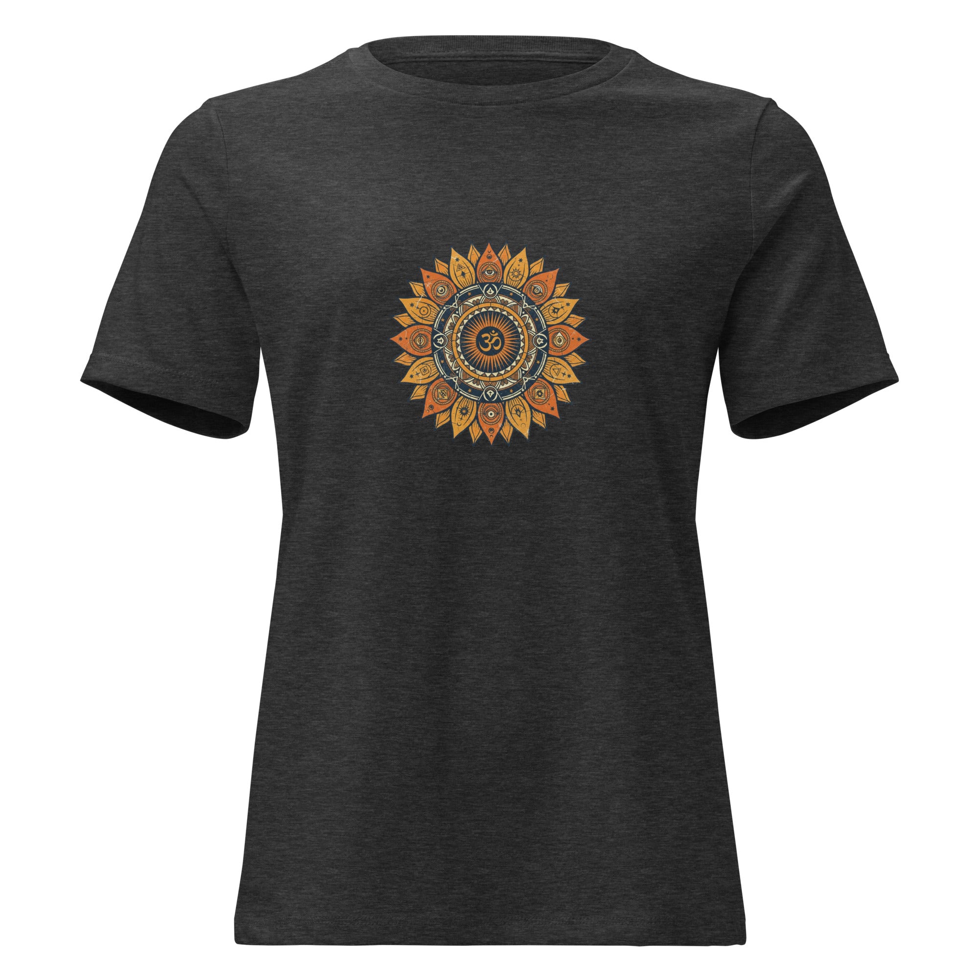 Om Mandala women's tee product shot | Domani Exchange