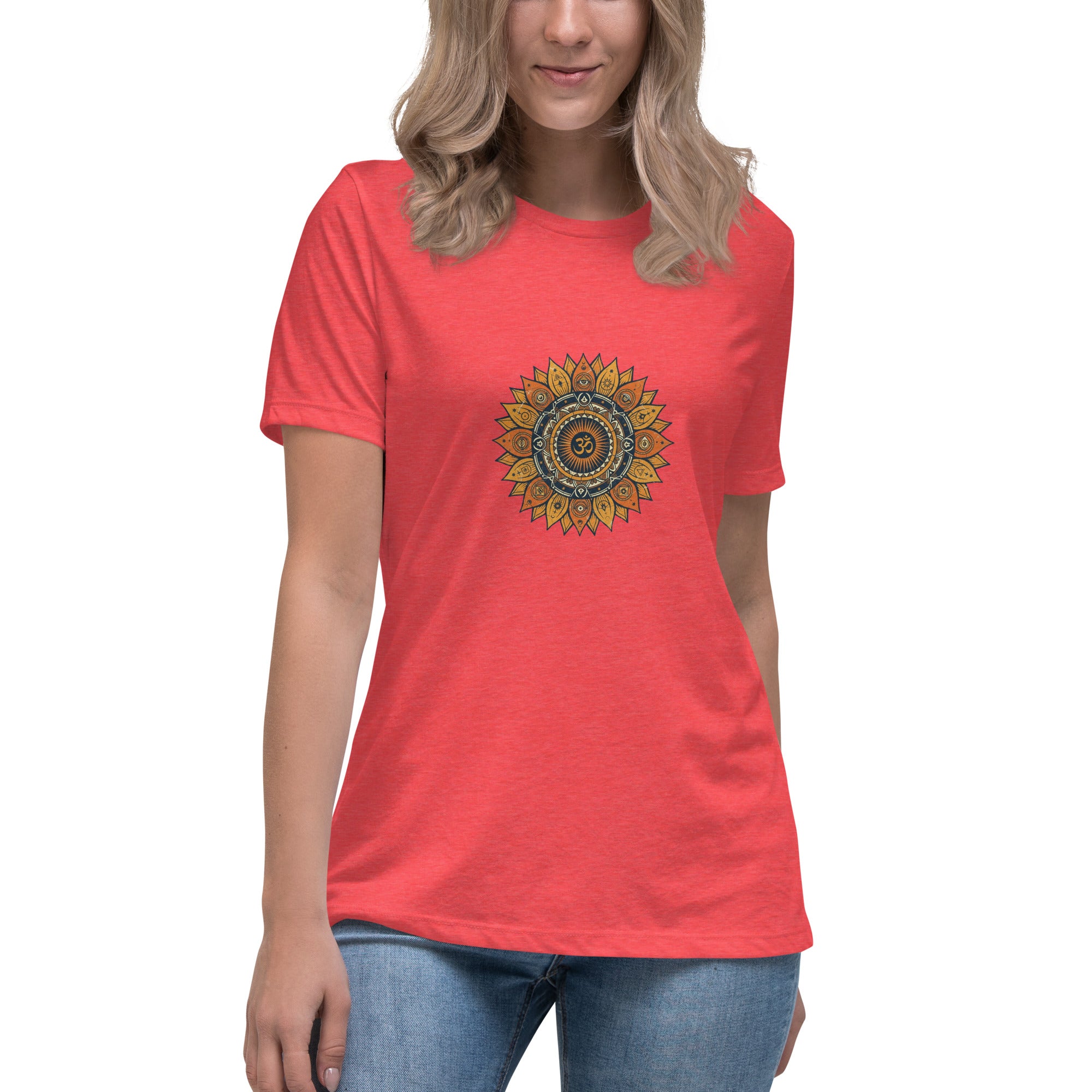 Om Mandala women's tee in multiple colors | Domani Exchange